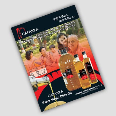 caparra extra virgin olive oil poster